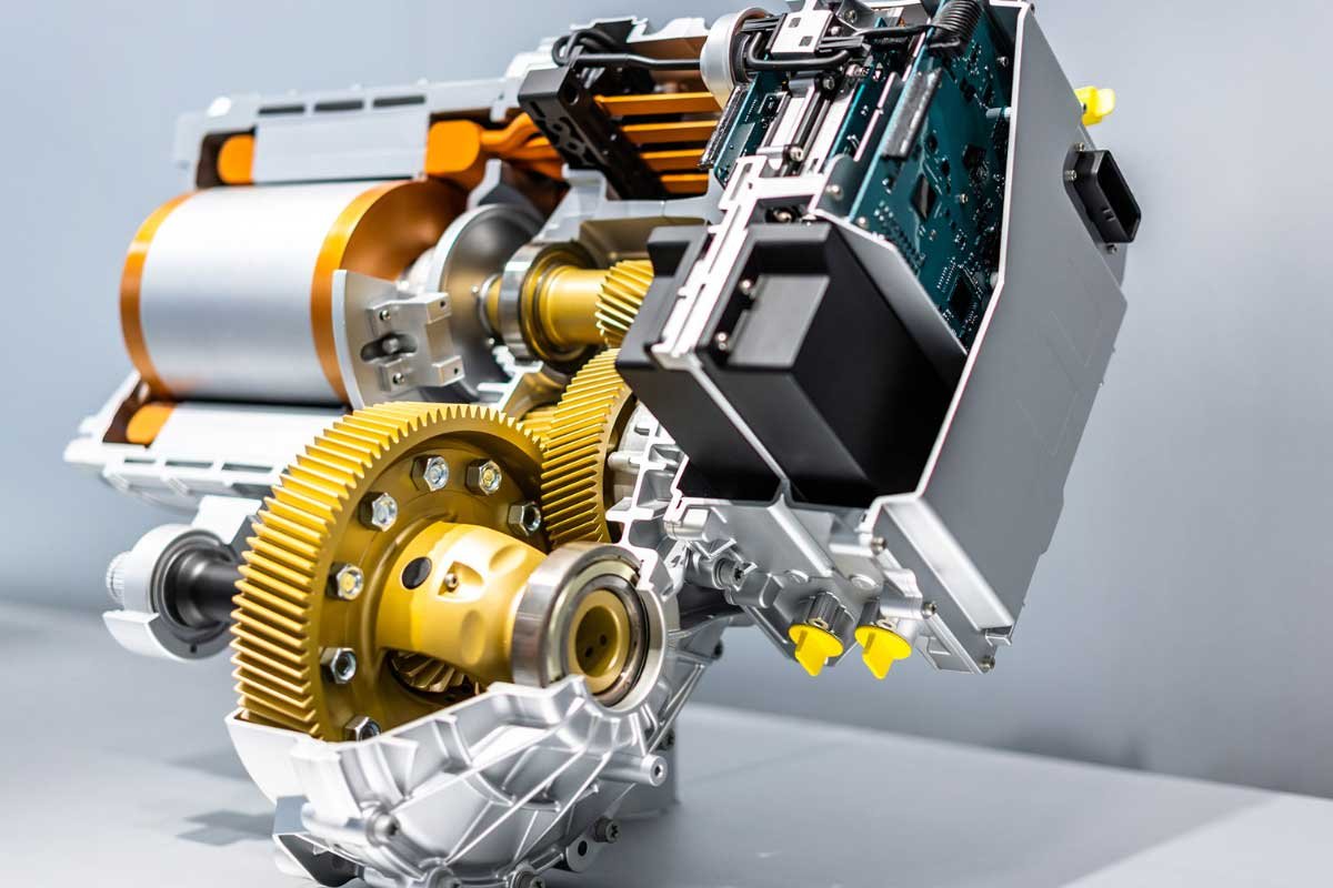 3d Image of an Electric Motor