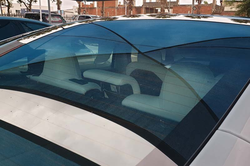 White-Tesla-Model-3-Back-Window